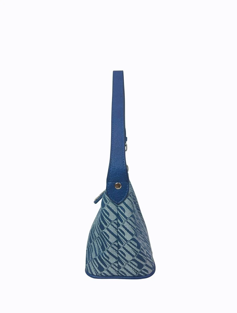 Bingo Bag - Blue Jacquard - Image 3