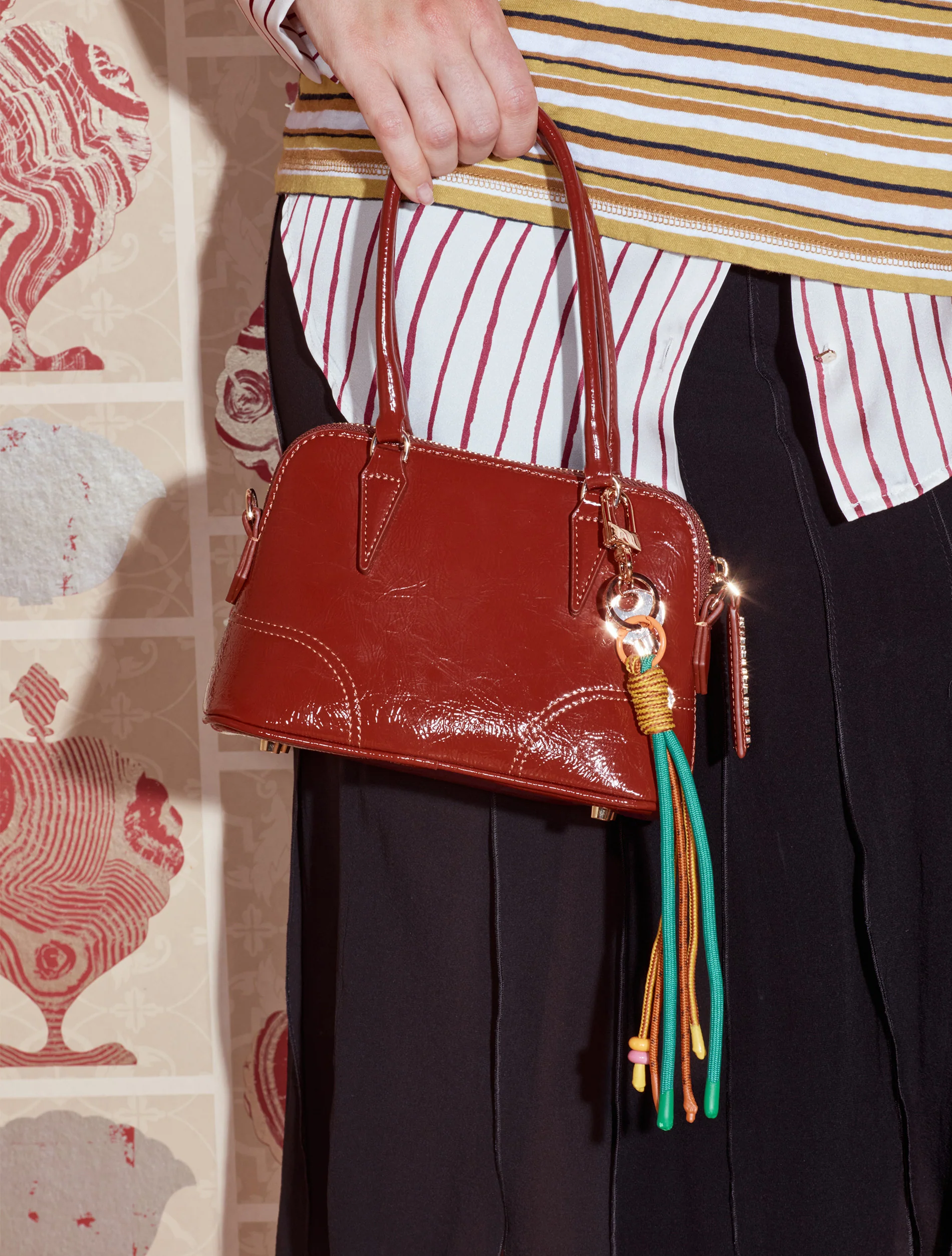 Fellini Bag - Desert Patent - Image 8
