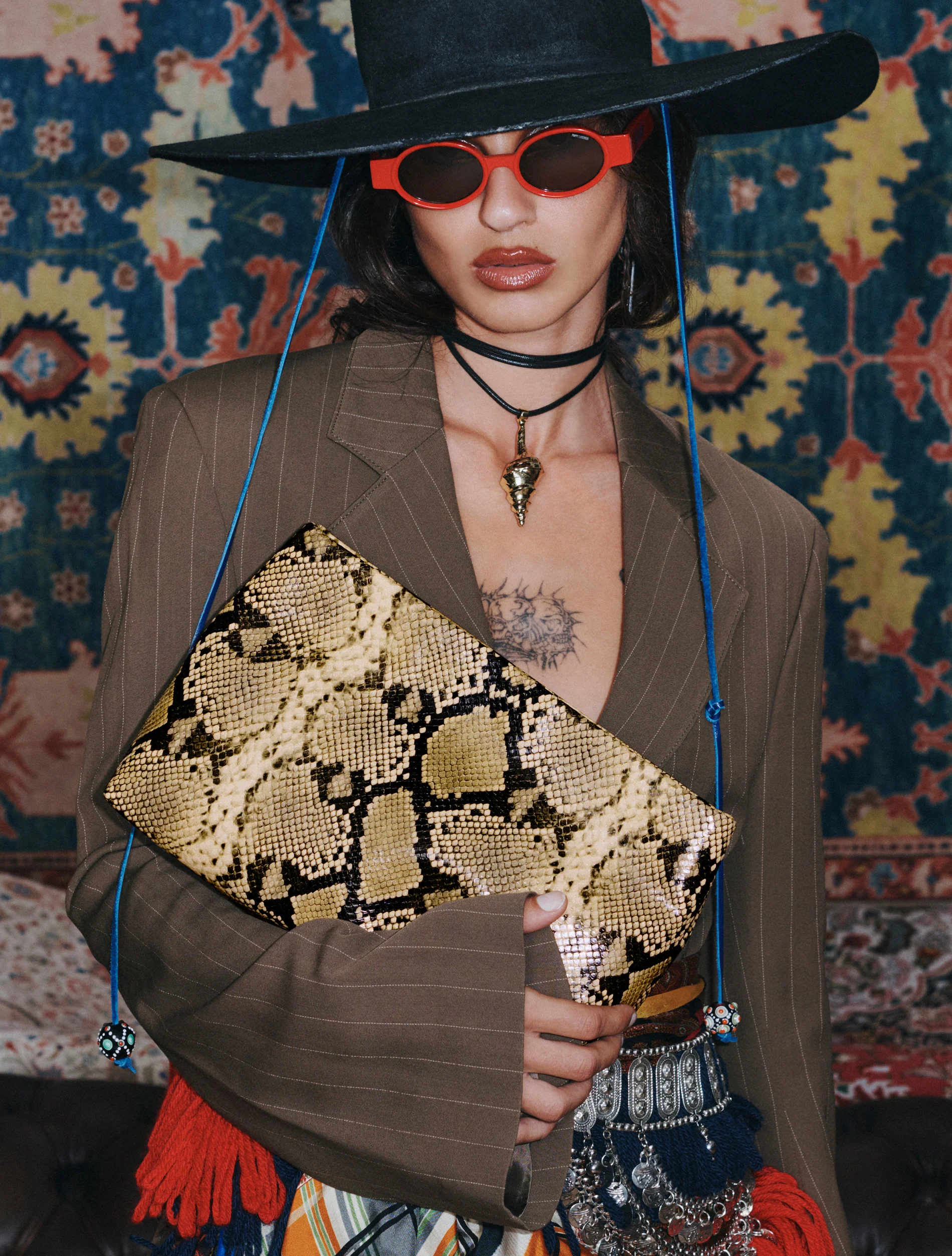 Pammy Clutch - Taupe - Image 4