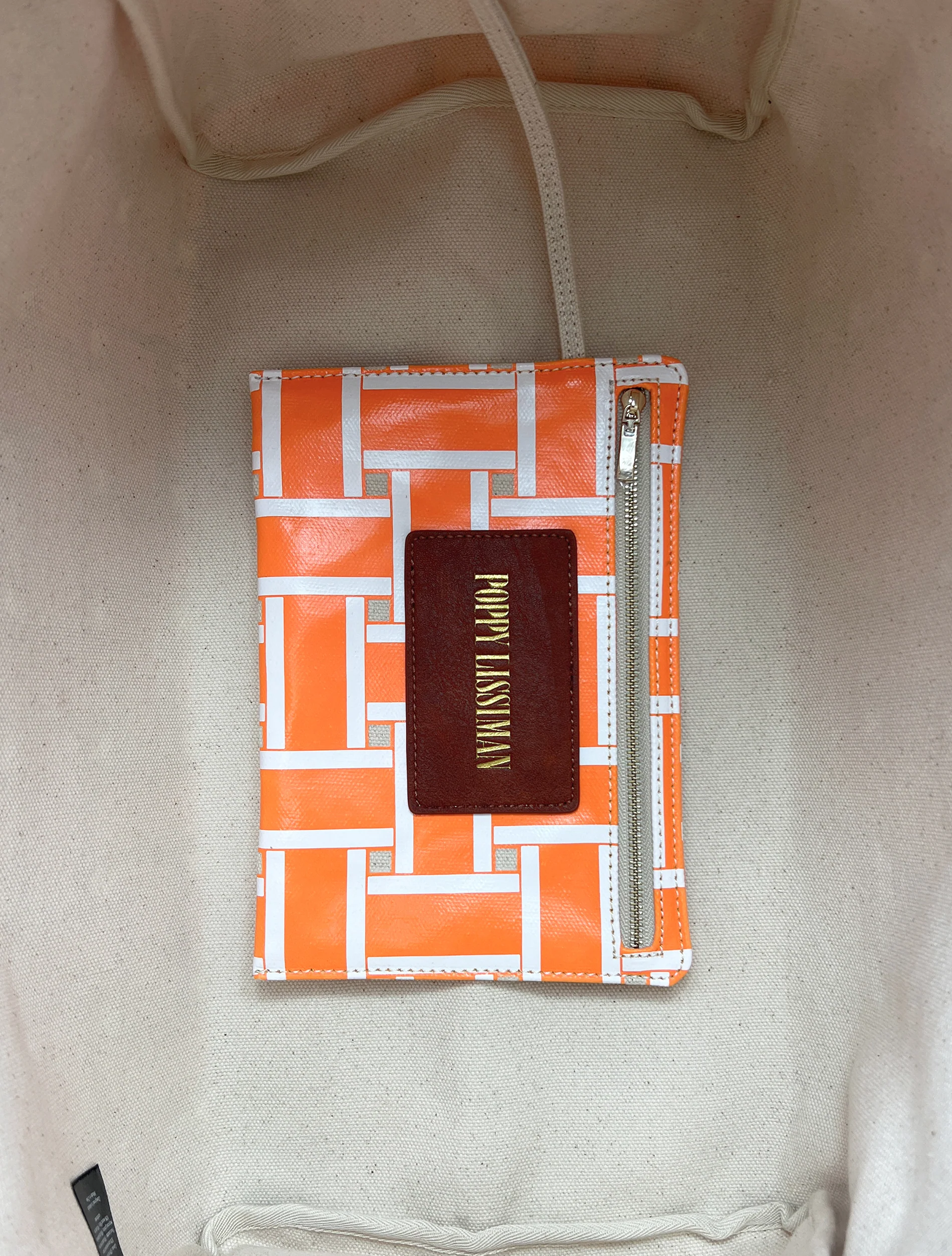 Polanco Tote - Orange Weave - Image 4