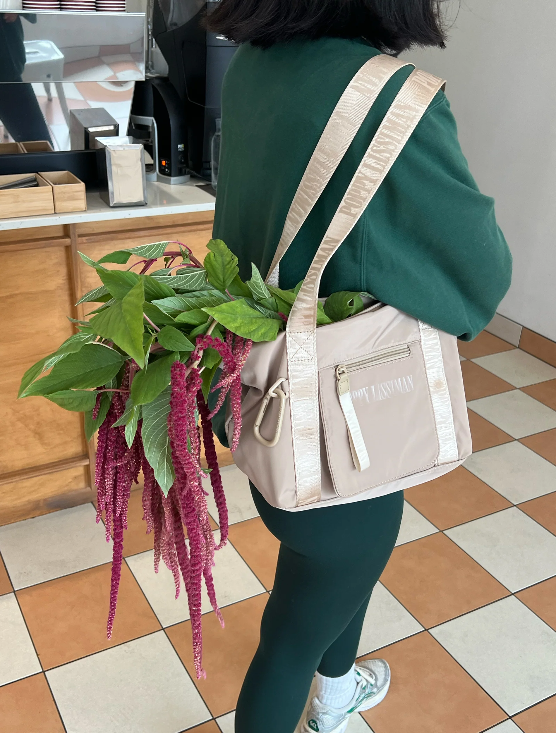 Skutty Flap Small Tote - Mushroom - Image 8