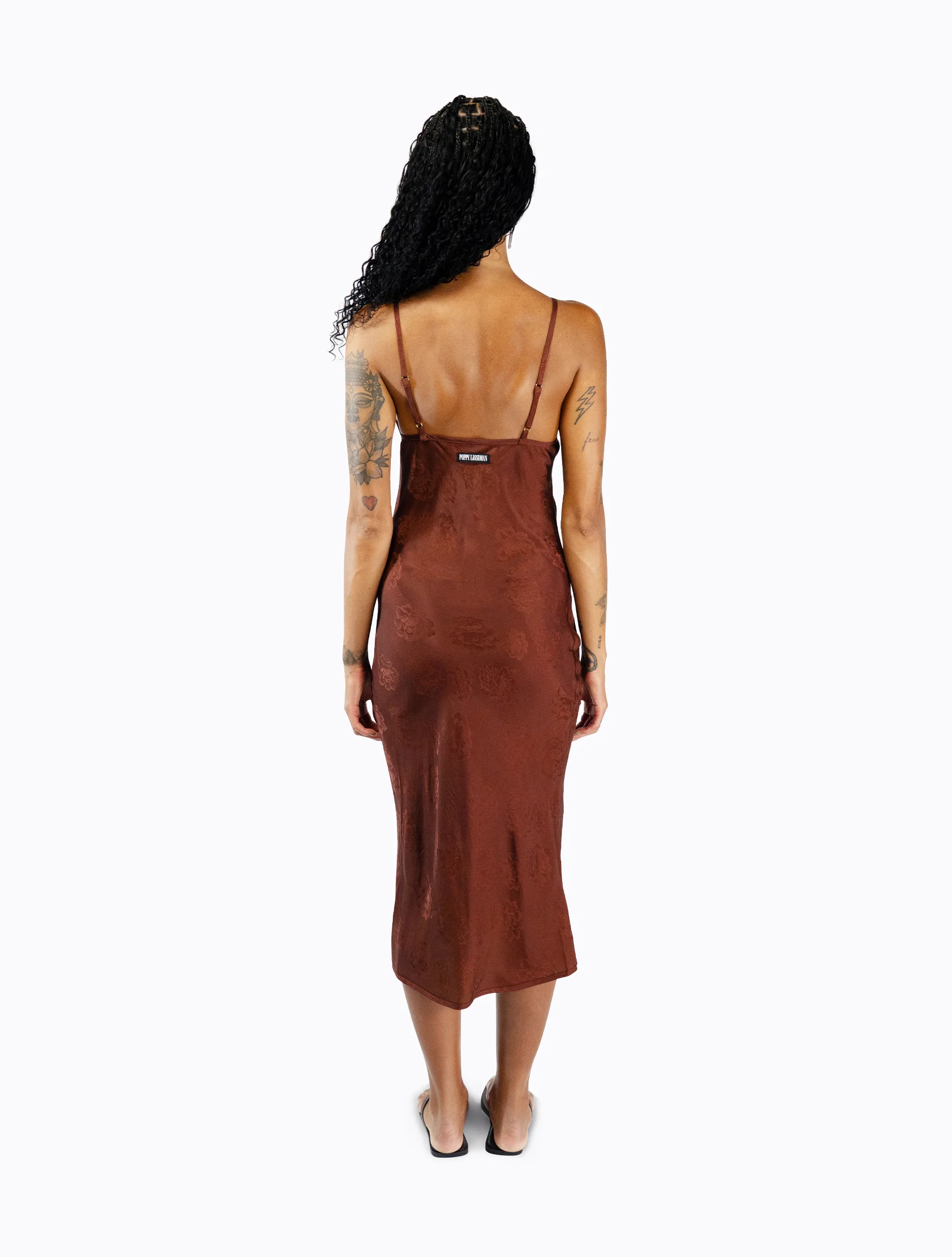 Starling Reversible Slip Dress - Guac / Choc - Image 5