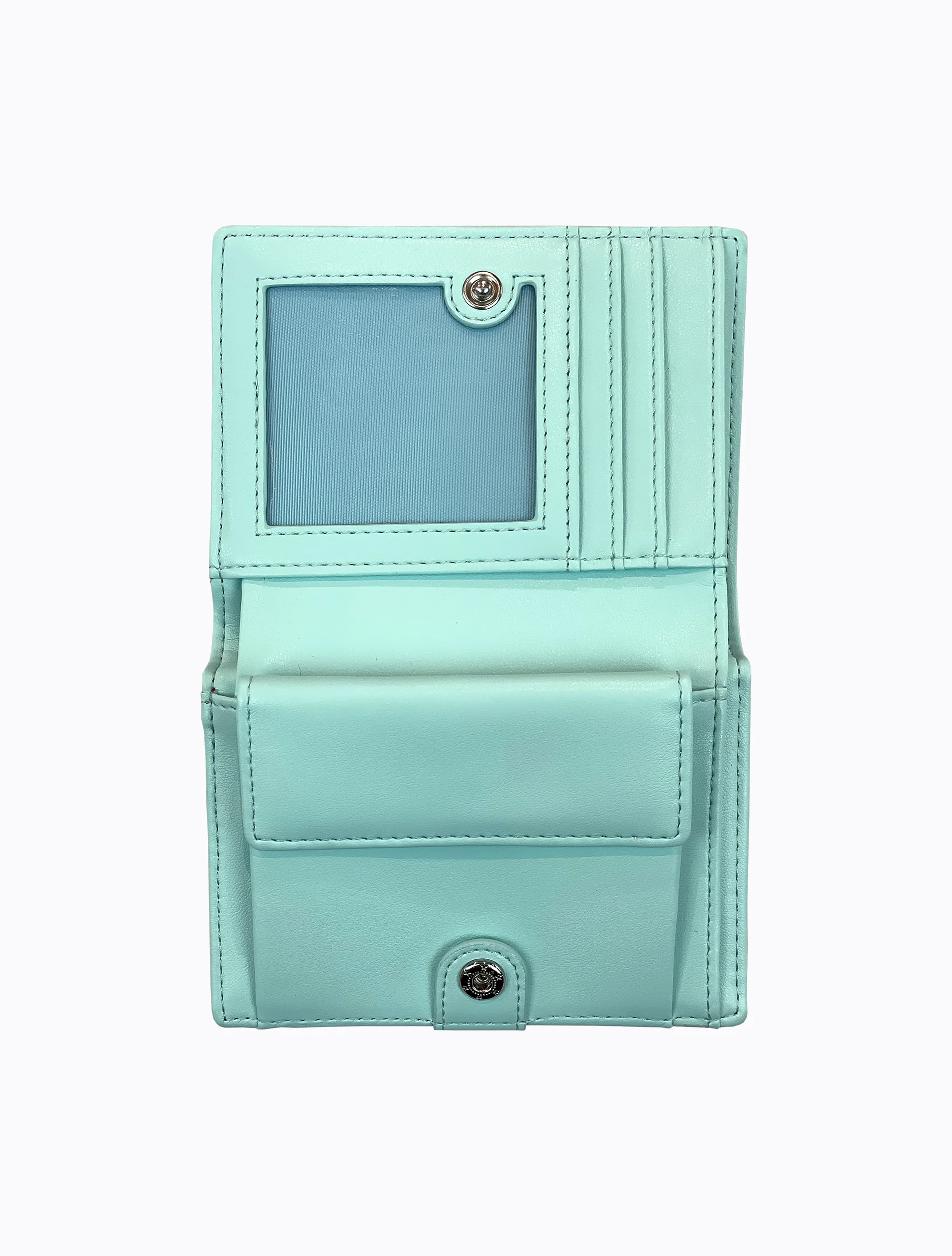 Window Wallet - Cherry / Sky Blue - Image 3
